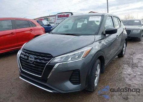 2025 Nissan Kicks Play S из США, поврежденный, VIN 3N1CP5BV8SL477380